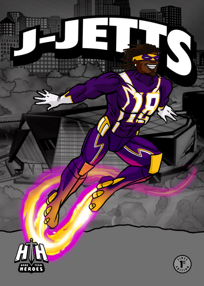 Home Team Heroes Football Poster