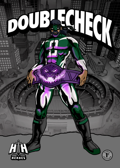 Home Team Heroes Football Poster