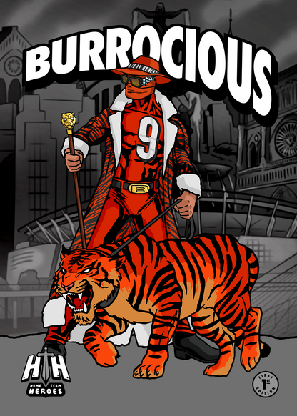 Home Team Heroes Football Poster