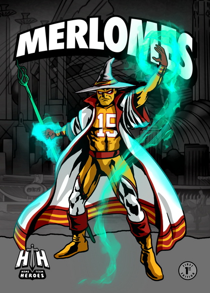Home Team Heroes Football Poster