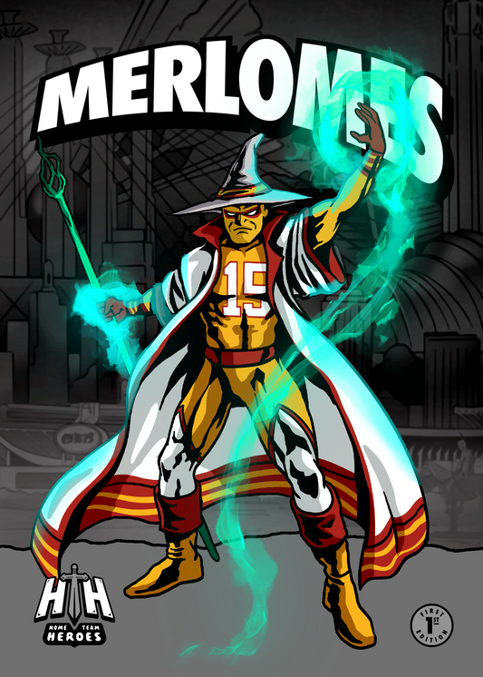 Home Team Heroes Football Poster